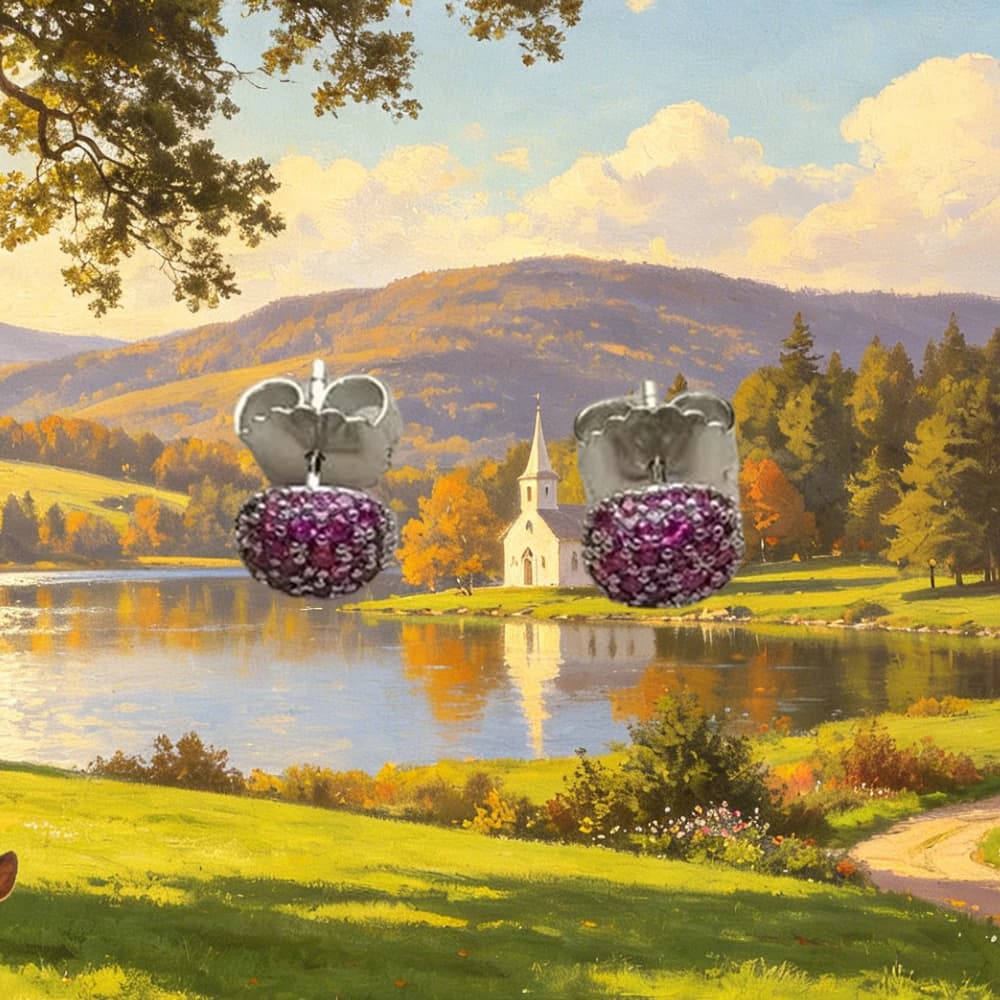 Formal Valentine Banquet Wear 925 Sterling Silver DY Stud Earrings Hypoallergenic Polished Pure Silver Lovers Piercing Silver Decor