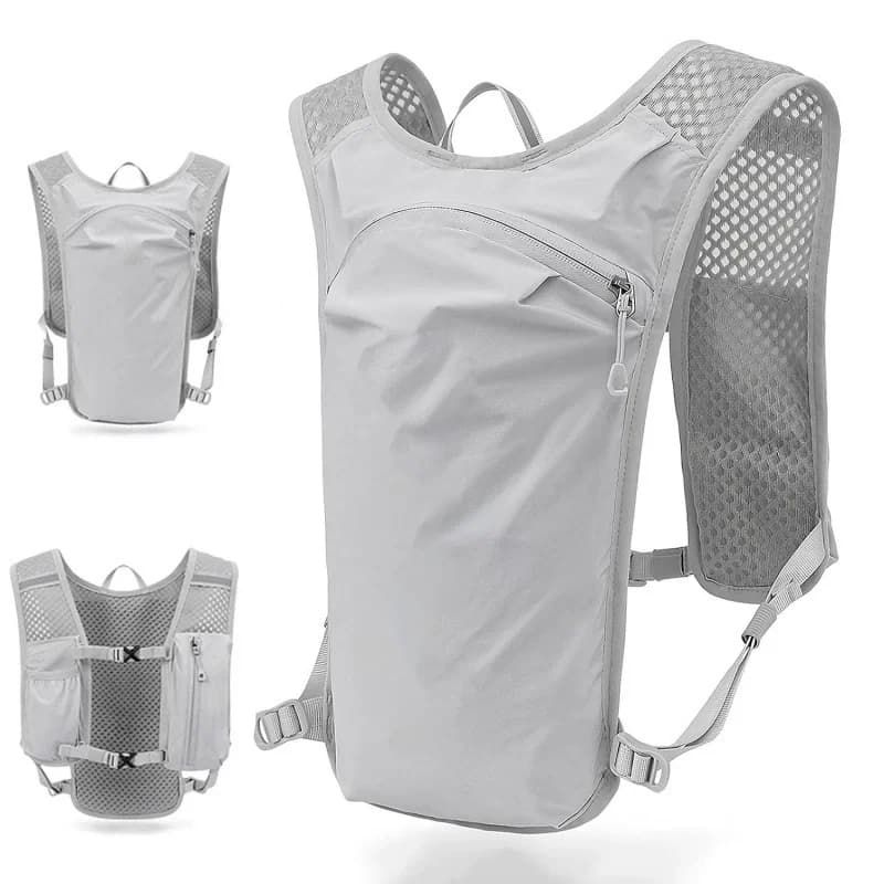 Gilet Idratazione per Ciclismo Corsa Escursionismo Traspirante Zaino per Maratona Cross Country