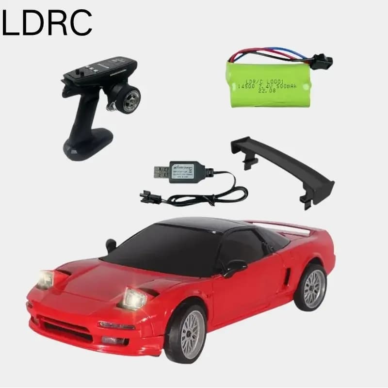 LDRC LD1803 NXS 1/18 RTR Drift Car 2.4G 2WD ESP RC Auto Drift Vehicle LED Lights Full-scale controlled toys