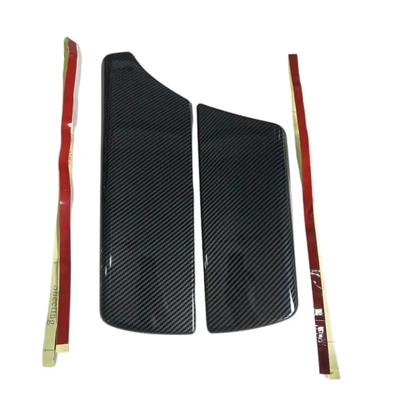 Per BMW Serie 5 F10/F11/F07/F18 11-17 1 Paio di Adesivi per Copertura Bracciolo, Pannello Decorativo per Vano Portaoggetti Centrale Auto