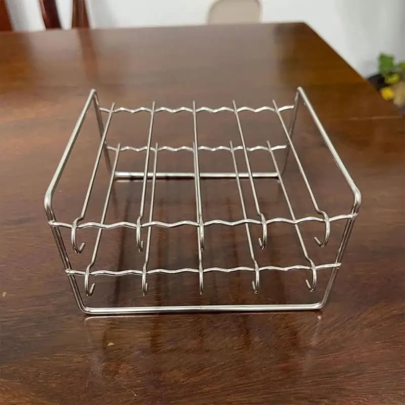 652F Friggitricie Efficiency Grill Skewer Stainless Steel Grill Uniform Heating