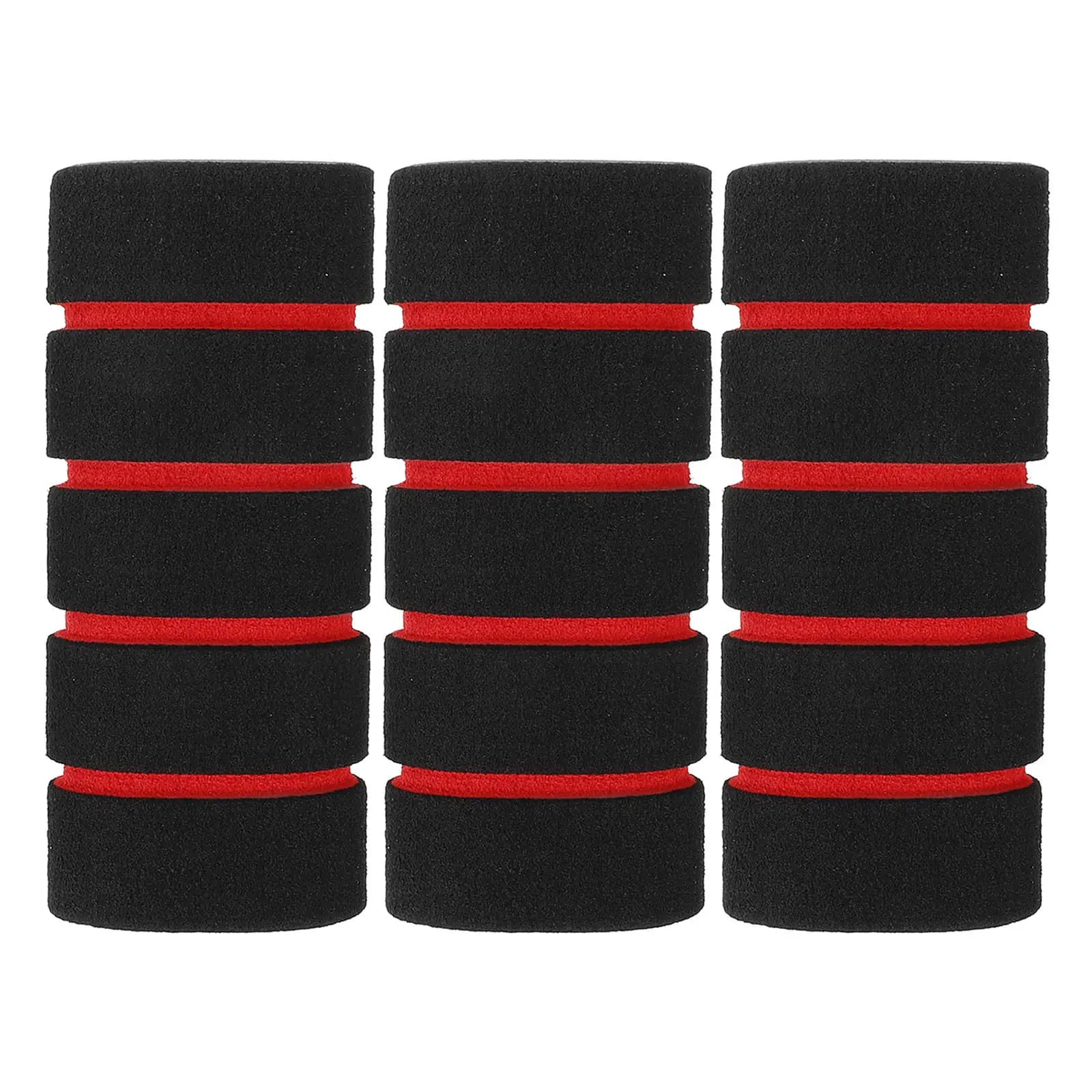 Set of 3 Anti-slip Foam Covers for Traction Bar, Gym Manubri Protection, Pesi and Squat Lifting Grips