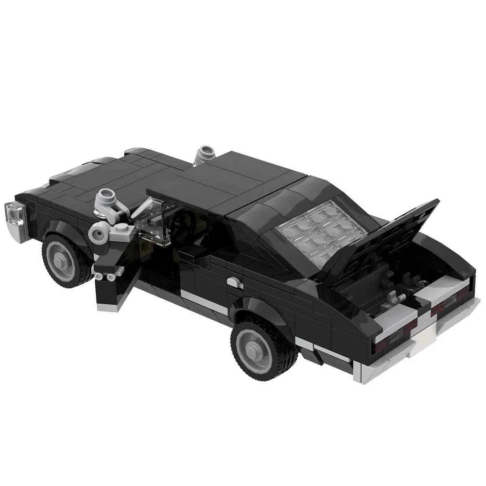 MOC Soprannaturale Impala Modello di Auto Building Blocks Film Supernatural 1967 Chevroleted Impala Nero Auto Giocattolo di Mattoni Regalo Per Adulti