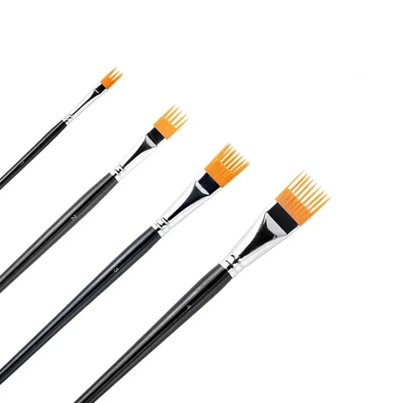 Paintbrush Set for Watercolor Oil Digital Painting - Landscape Leaf Art Brushes for Artists & Students
