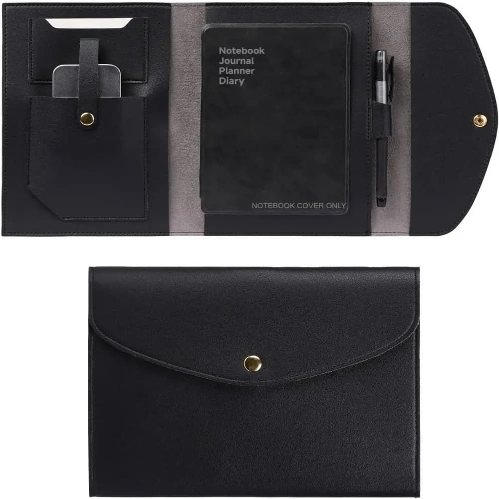 Simple Taking Notes A5 Notebook Loose-leaf PU Leather Business Notepad Thickening Durable Diary Notebook Weekly Monthly Planner