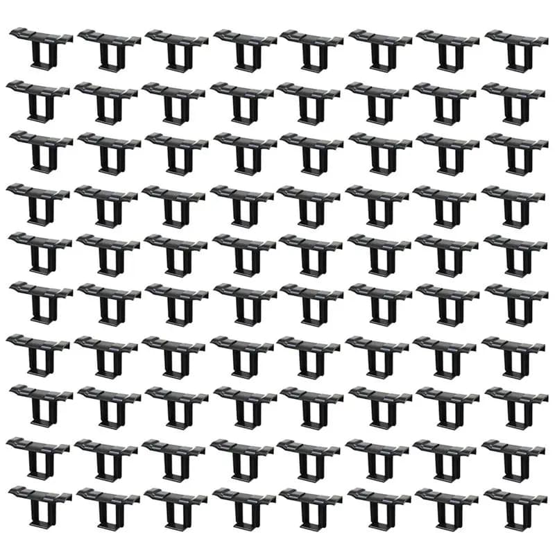 ABGH-80Pc Clip di Drenaggio per Pannelli Solari da 35 mm, Clip per Moduli Fotovoltaici per Scarico Acqua, Clip di Drenaggio per Pannelli Fotovoltaici