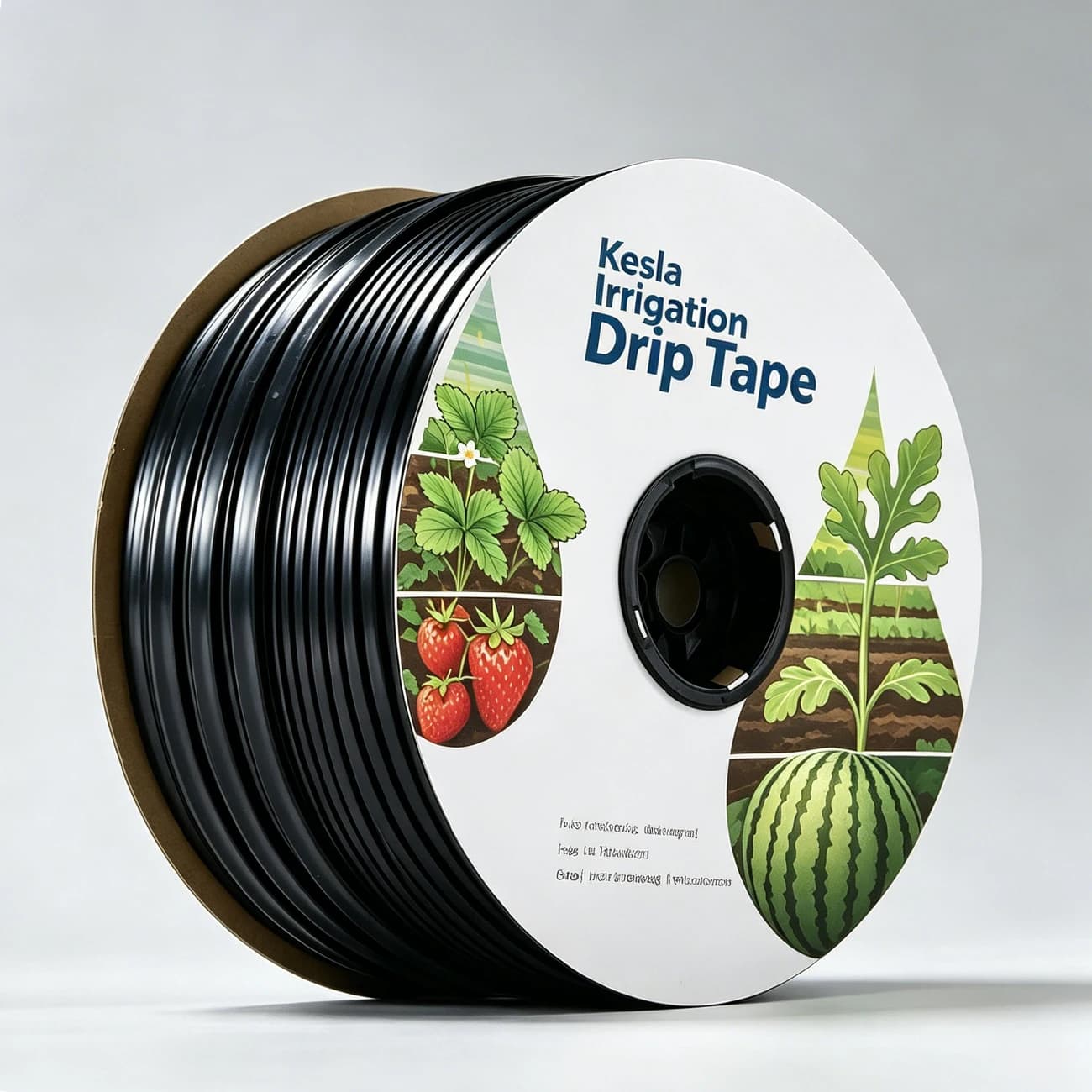KESLA 16mm 0.2mm di Spessore Nastro di Irrigazione a Goccia 5/8 ''20cm Emettitore Contagocce Spaziatura per Serra Giardino Sistema di Irrigazione Verdure