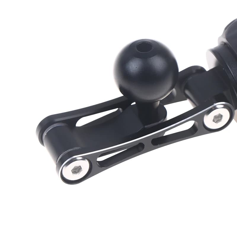 Adattatore a snodo sferico da 17 mm da femmina a maschio, adatto per supporto telefono da auto per bocchetta dell'aria, supporto per navigatore