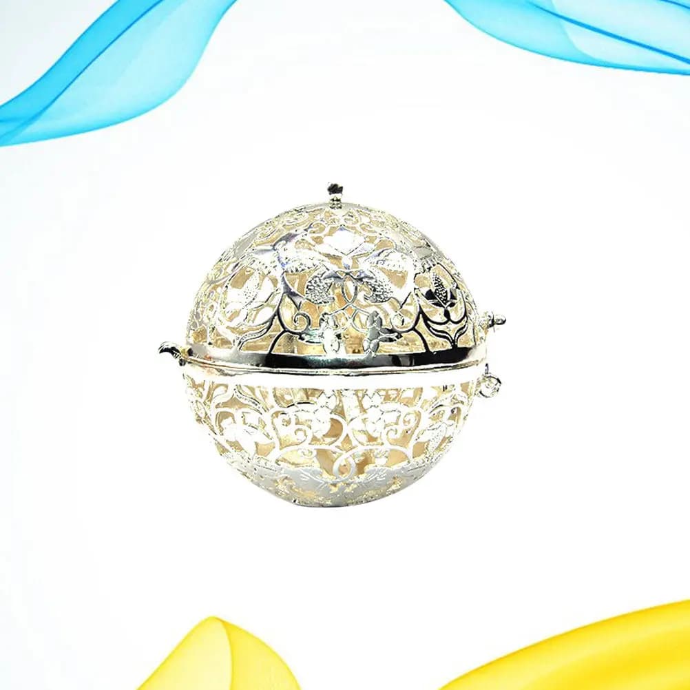 48Cm Premium Copper Openable Aromatherapy Ball Pendant Case Hanging Diffuser Holder Stylish Gift for Mother's Day Valentine's