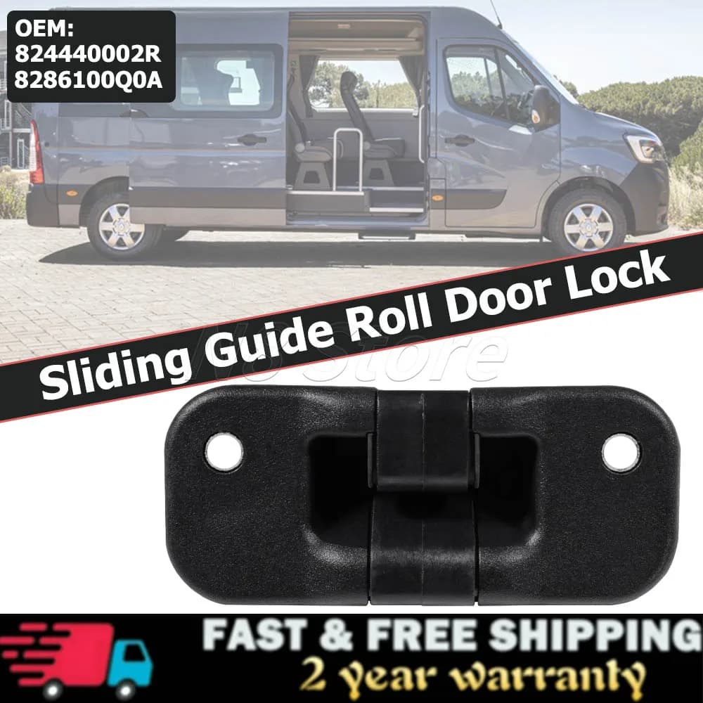 Door lock with sliding guide for Renault Master III Opel Movano NV400 2010-2021 824440002 R. 8286100 Q0A