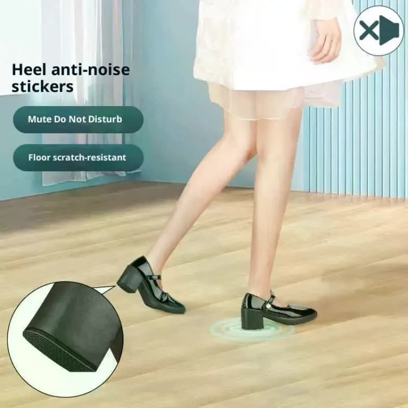Protezione per suola di scarpe antiscivolo autoadesiva con adesivi per la parte inferiore delle scarpe, suole di ricambio, patch di riparazione.