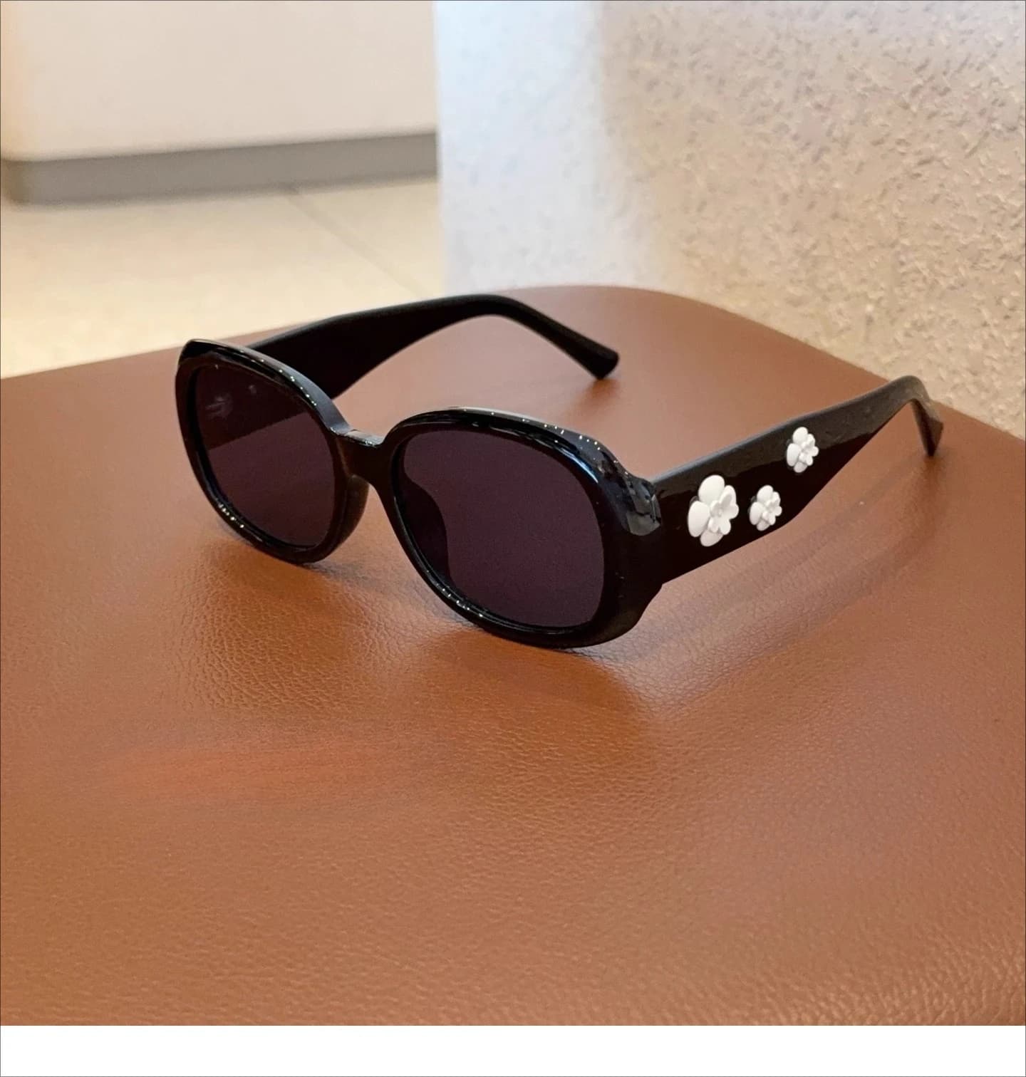 French Retro Camellia Sunglasses Women Trendy Fashion Outdoor Eyewear Vintage Cycling Glasses Lentes De Sol Mujer Gafas De Sol