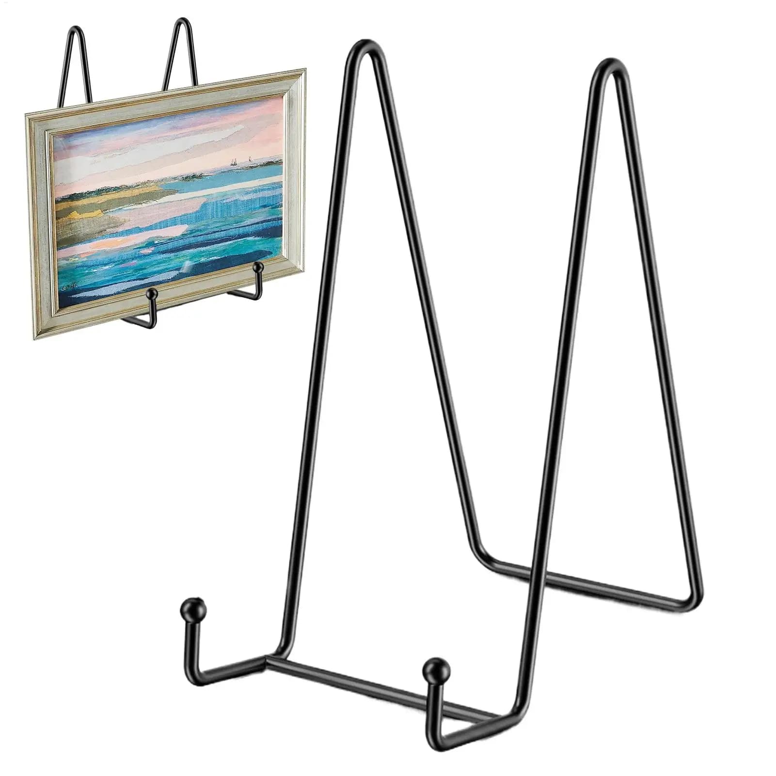 Iron Art M agazine Display Stand Picture Holder For Display Decorative Metal Frame Holder Tabletop Easel Support Rack Home Decor