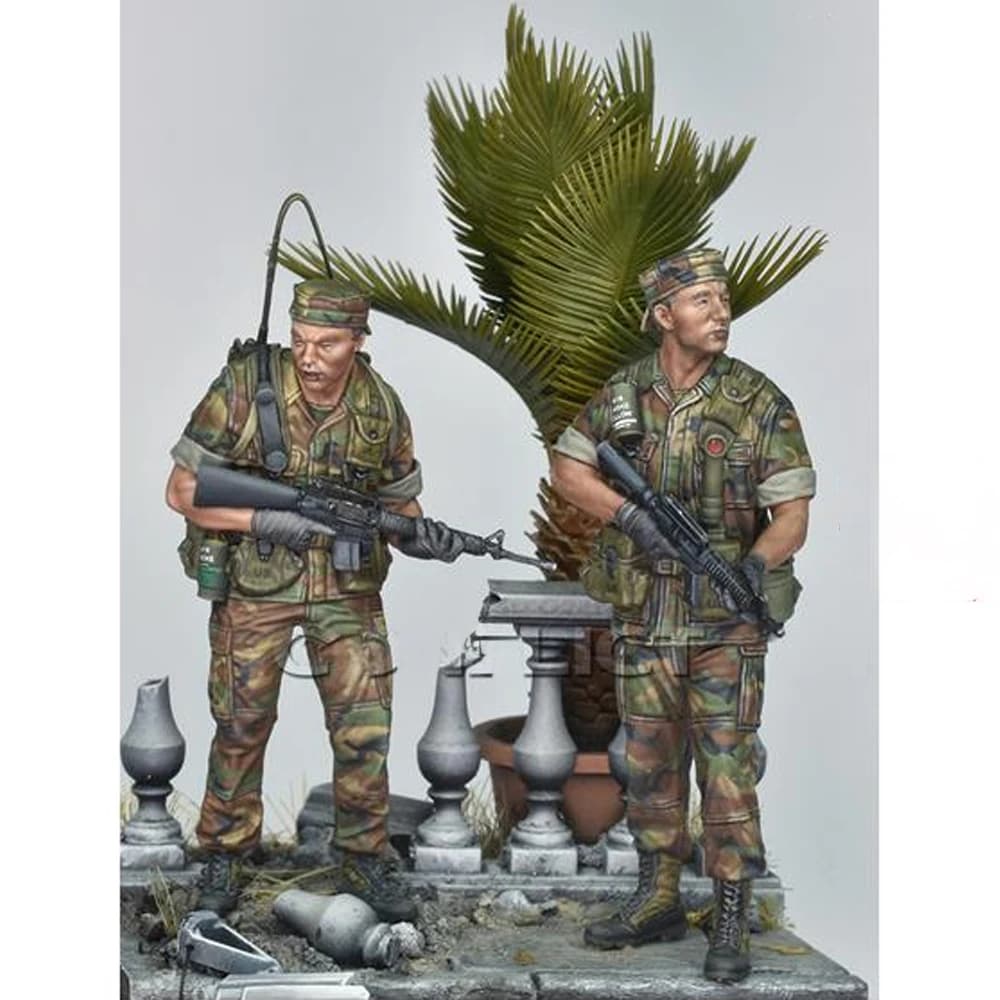 Figura in resina, 1/35 USMC FAST Team, soldato, GK, tema militare, kit non assemblato e non verniciato