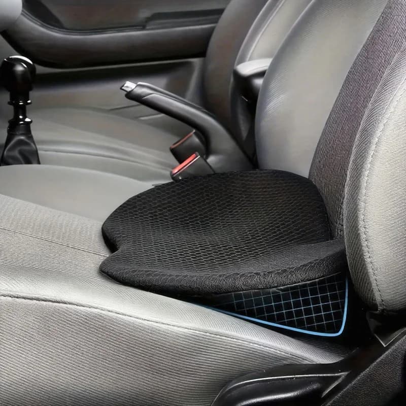 Cuscino Ergonomico in Memory Foam Premium per Sedile, Comfort di Guida, Supporto Istantaneo per Lombalgia, Durevole e Lavabile in Lavatrice
