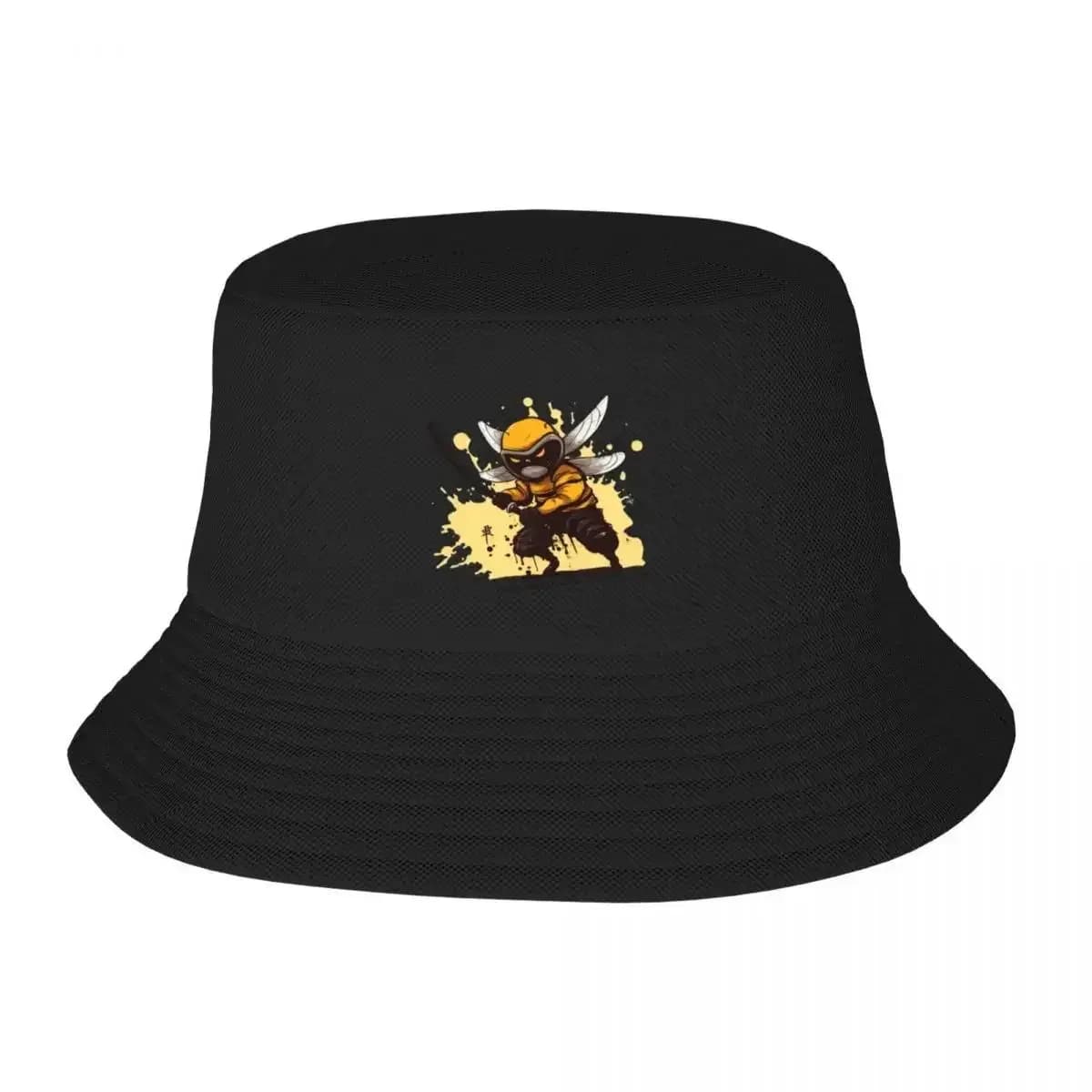 New Honey Bee Bucket Hat Luxury Brand Luxury Hat Thermal Visor Caps Male Women's