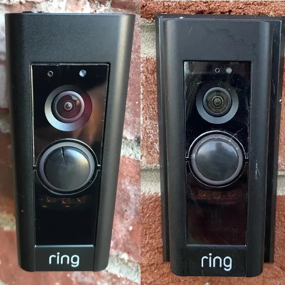 4 pezzi di ricambio per pulsanti per campanello in silicone, comodi e portatili, per videocitofono, facili da installare, spezzati e screpolati