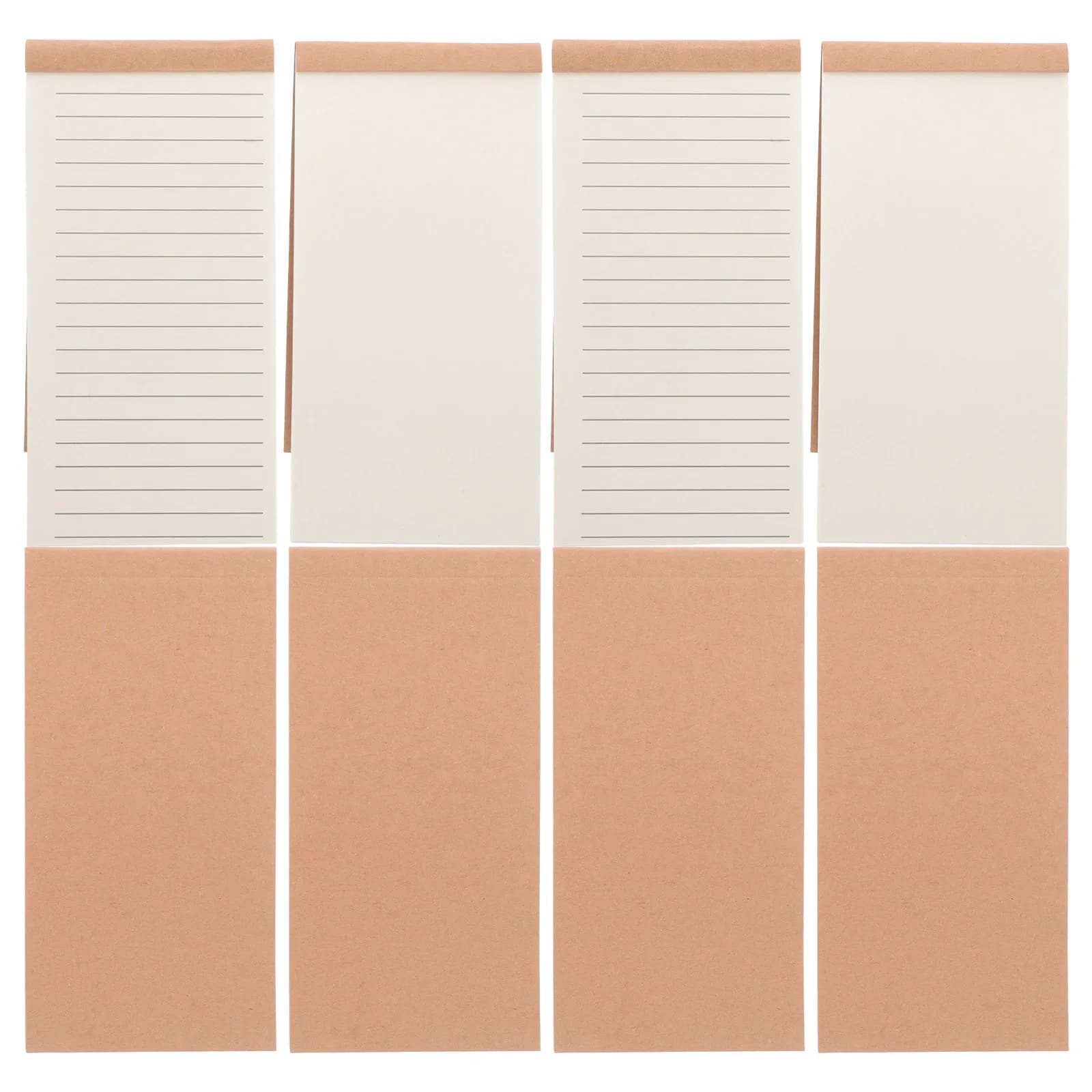 8Pcs Portable Tear-Off Notepad Daily Journal Notebook for Work Goals Ideas Scheduling Task Management Small Desktop Planner