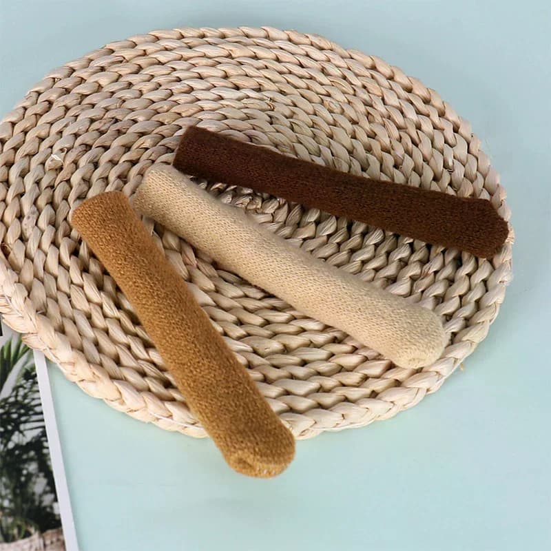 Room Door Handle Cover Warmer Door Handle Protector Anti-slip Wear-resistant Silent Thickened Chair Leg Socks Knit Door Decor