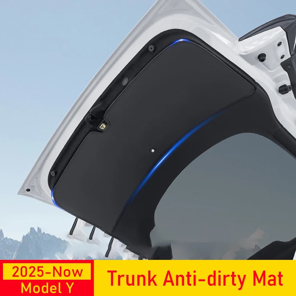Tappetino Protettivo Anti-Sporco per Bagagliaio Posteriore Tesla Model Y Juniper 2025 2026 (5 Posti) Accessori Protezione Soglia Portellone