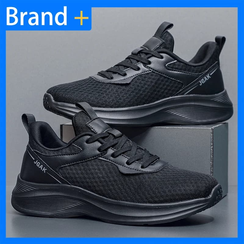 Scarpe sportive da uomo in rete traspirante, leggere, alla moda, con cinturini, comode, versatili, scarpe da tennis, scarpe da corsa all'aperto, scarpe fitness antiscivolo