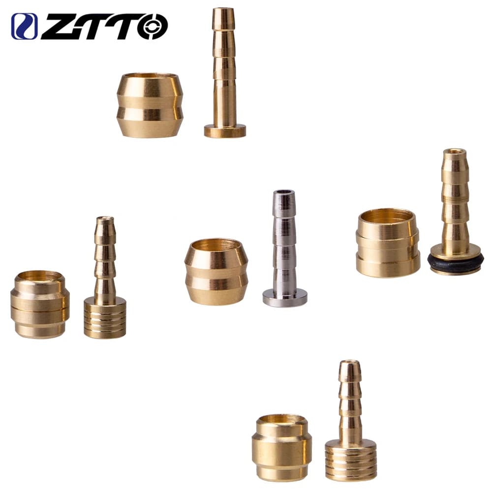 ZTTO MTB Mountain Bike freno a disco idraulico connettore del tubo dell'olio inserto del cavo della bicicletta e Set di Olive per parti BH59 BH90 10 Set
