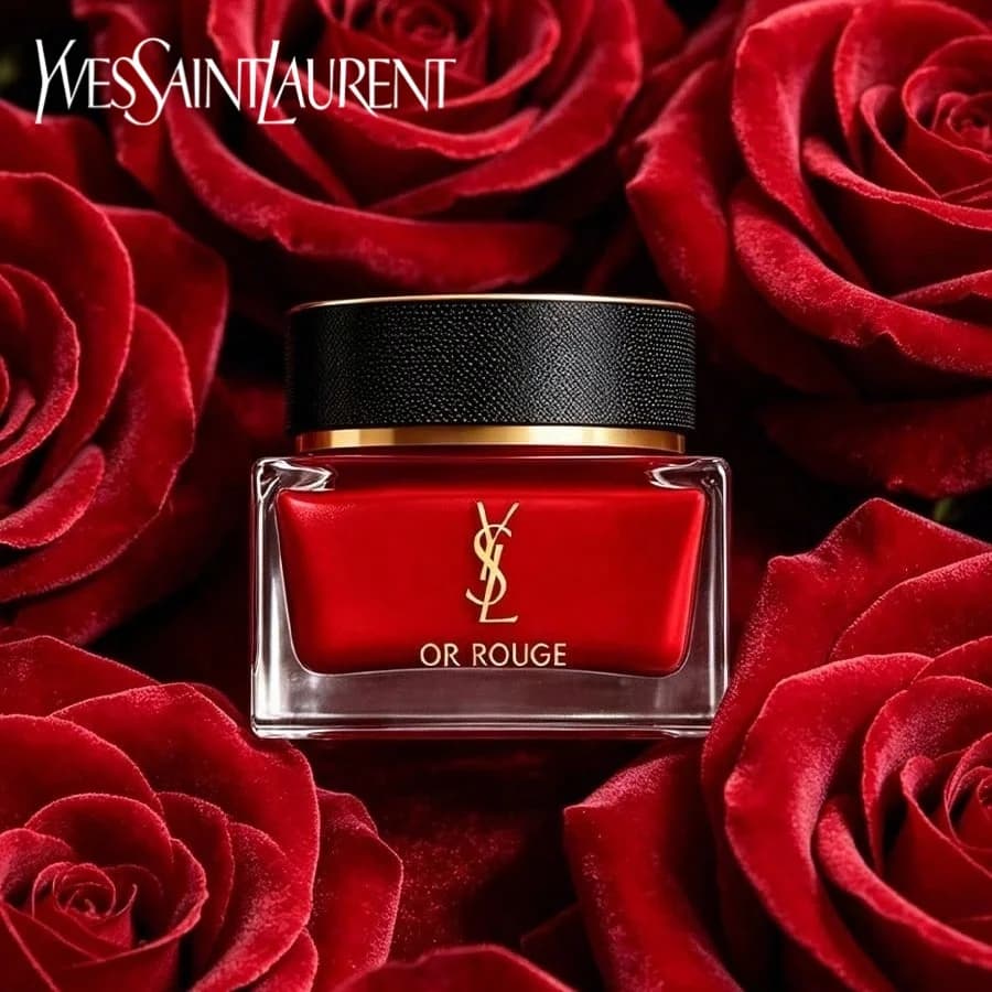 YSL New Arrival 15ml Travel Size Red Saffron Essence Cream Anti-Aging Facial Moisturizer Daily Nourishing Skincare For Women