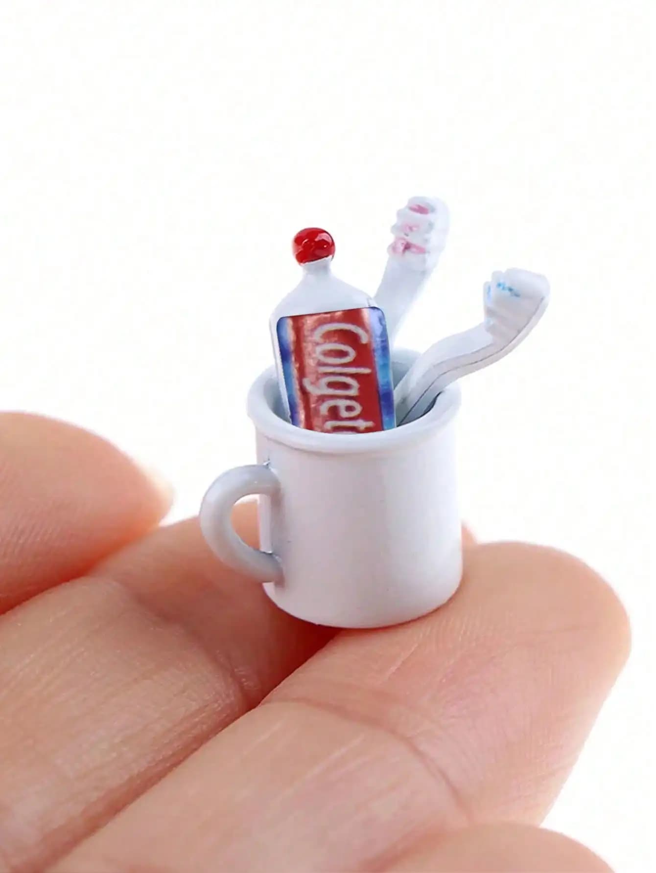 Modelli in Miniatura per Decorazione Bagno Casa delle Bambole Scala 1:12 Articoli Domestici Simulati in Miniatura