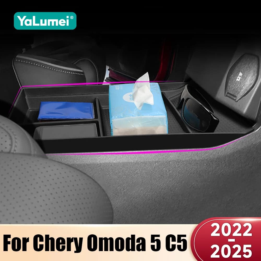 Organizer per Console Centrale Auto, Accessori per l'Ordine, per Chery Omoda C5 (Versione a Benzina) / EV 2022-2024 2025