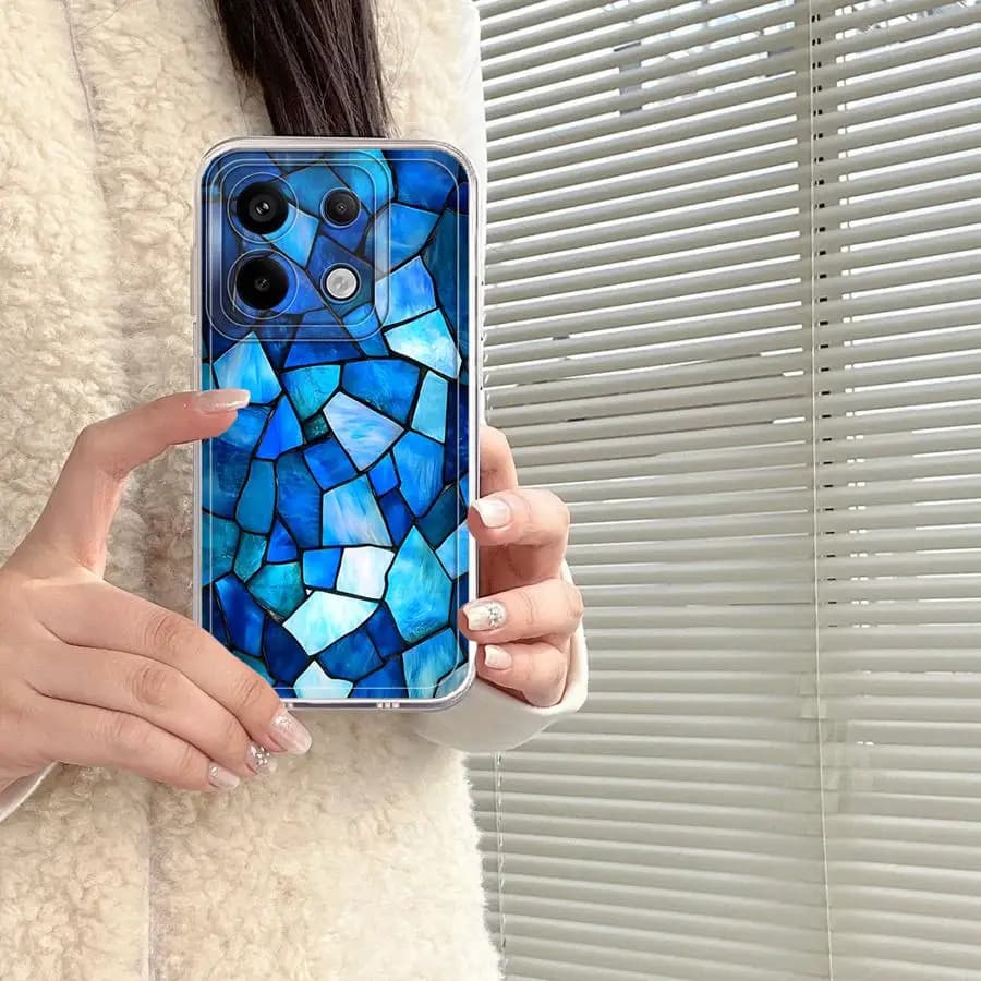 Case for Xiaomi Redmi Note 15 A4 A7 13C Note 13 14 Pro Plus 12 9 10 12S 10S 11 11S 14C Soft Phone Cover Window Flower Pattern