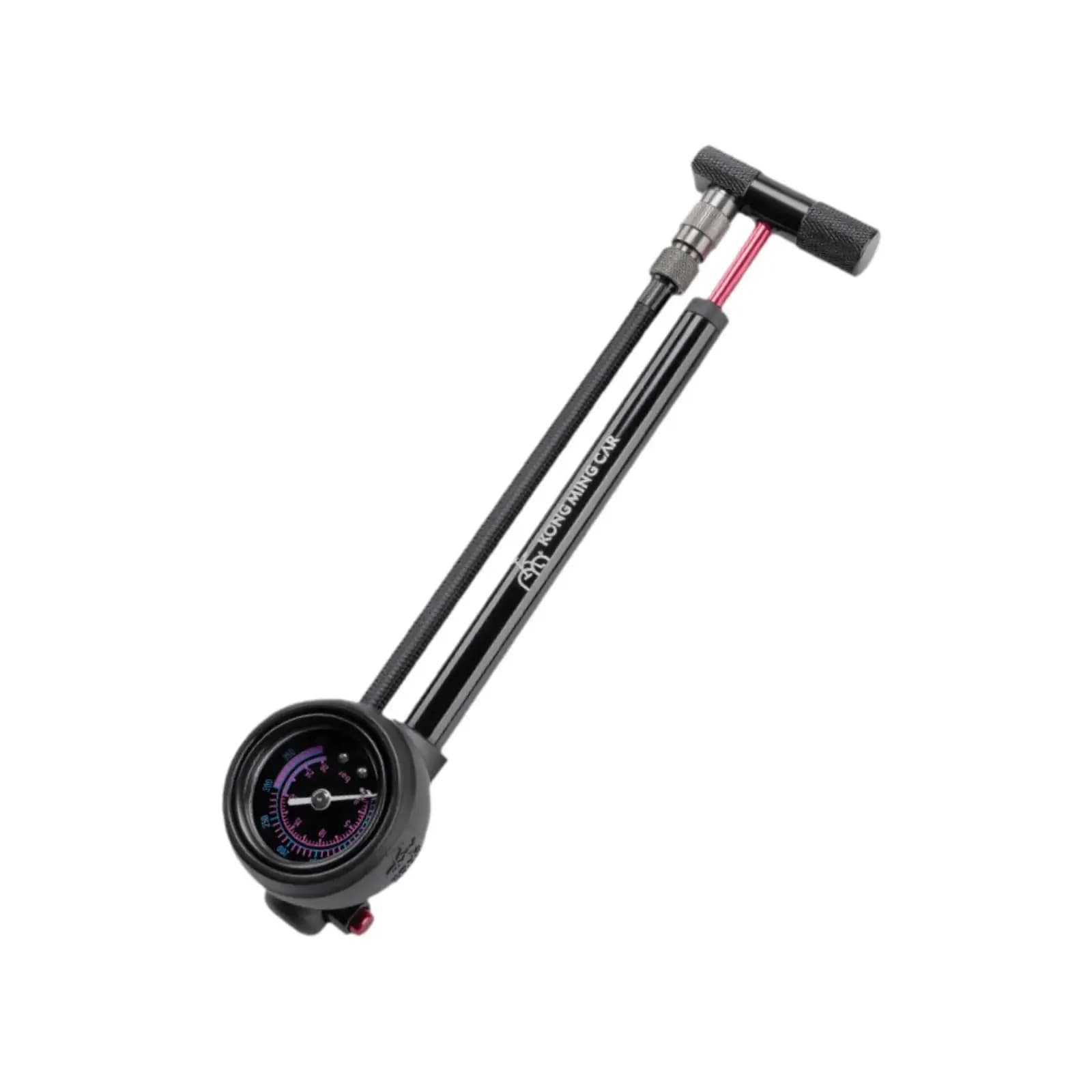 400psi High Pressure Bicycle Shock Pump Lightweight Air Release Button Portable for Motorcycle and Bike Tires