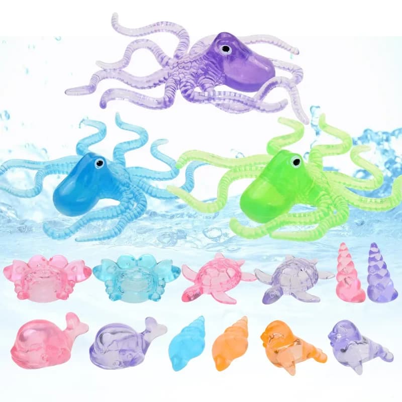 Children's Dive Games Toy Set Water Sports Throwing Toys Diving Training Pool Toys for Summer Activities and Outdoor Games