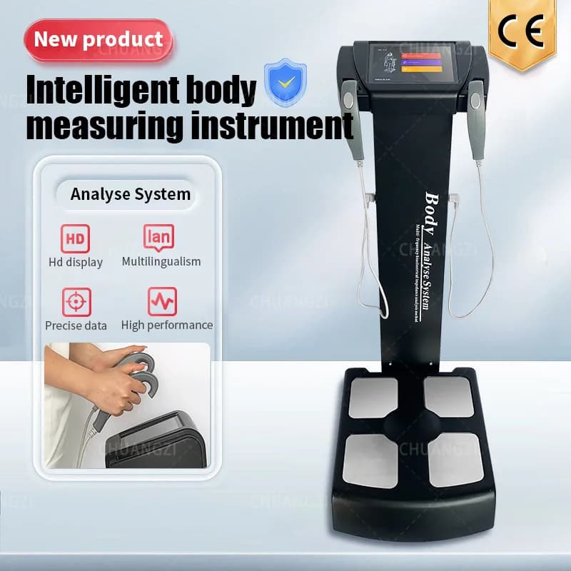Five Data Test Balance for 3D Health Analysis Devices with Printer Analyzer Body Machine Display Accurate Data in High Definition