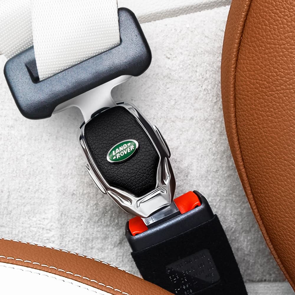 Car Seat Belt Extension Plug Seat Belt Clip Adjustable Extender Thick Insert Plug For Land Rover Defender Range Rover Discovery