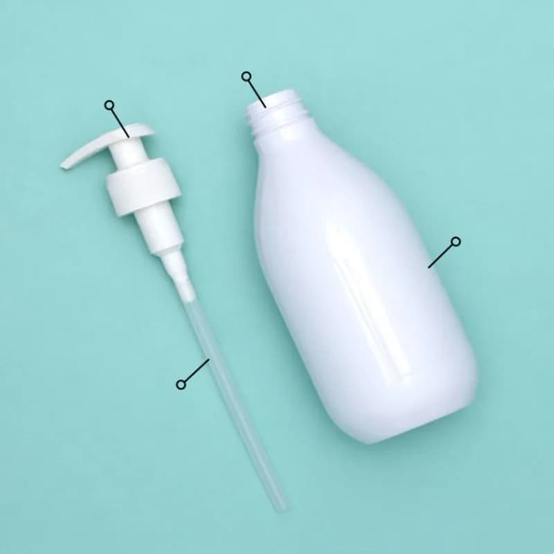 300ml 500ml Ricarica da viaggio portatile Bottiglia con pompa vuota Bagno Shampoo Doccia Dispenser di sapone Piatto da cucina Mano Liquido Sub-bottiglia