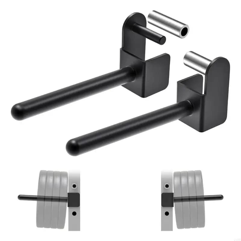 Fitness weight plate support Power rack mount spare Rack storage weights for power rack Easy to install