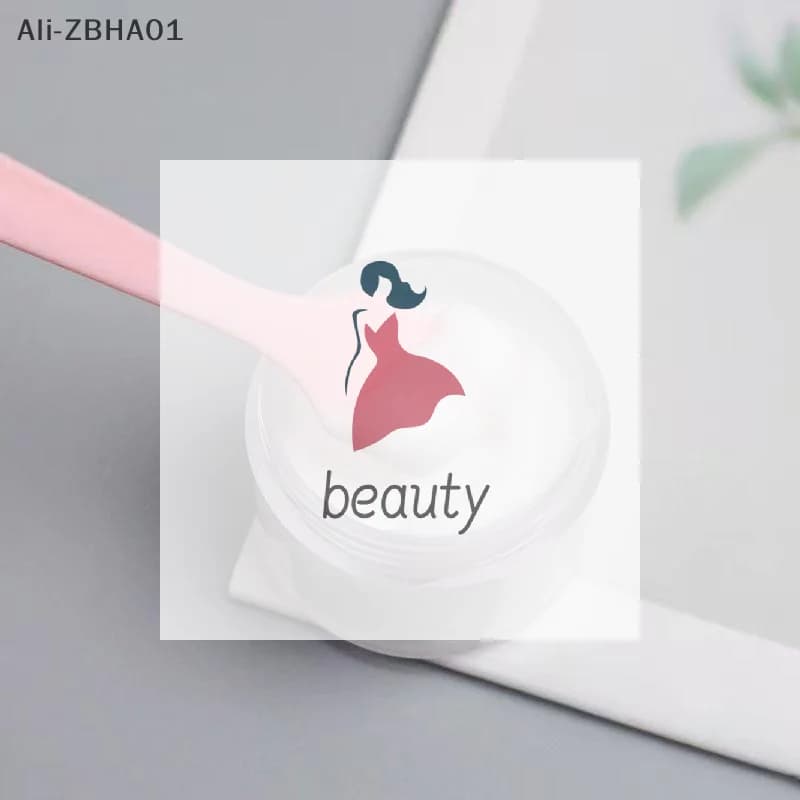 100 pieces beauty makeup sticks mixing mud disposable tools face mask cosmetic spatula spoon half moon spoon for face mask diy