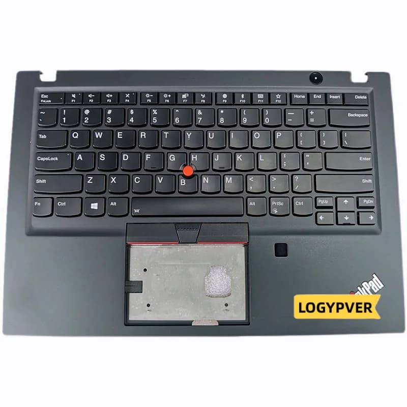 US English for Thinkpad T490S T495S Laptop Backlit Keyboard With Palmrest Upper Case Shell C Cover