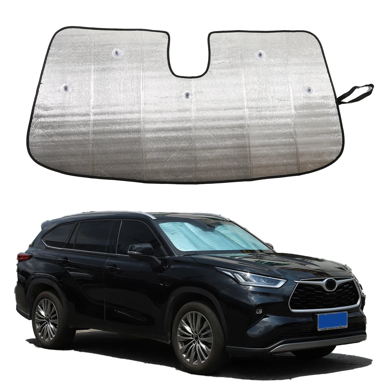 Per Toyota Highlander 2022-2023 XU70 Car Styling Parabrezza Parasole Finestra Anteriore Parasole Visiera Accessori Auto
