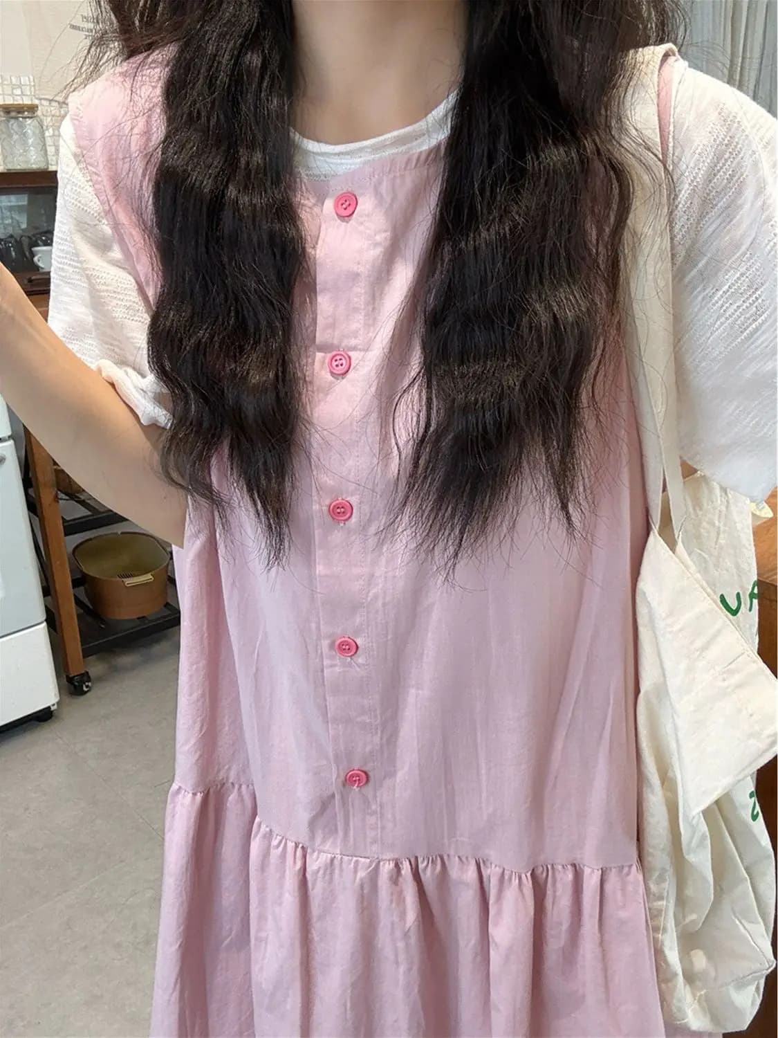 plus Size 300 Pounds Sweet Anti-Aging Vest Dress Set Women Summer Short Sleeve T-Shirt Versatile Top Bottoms Two-Piece Set