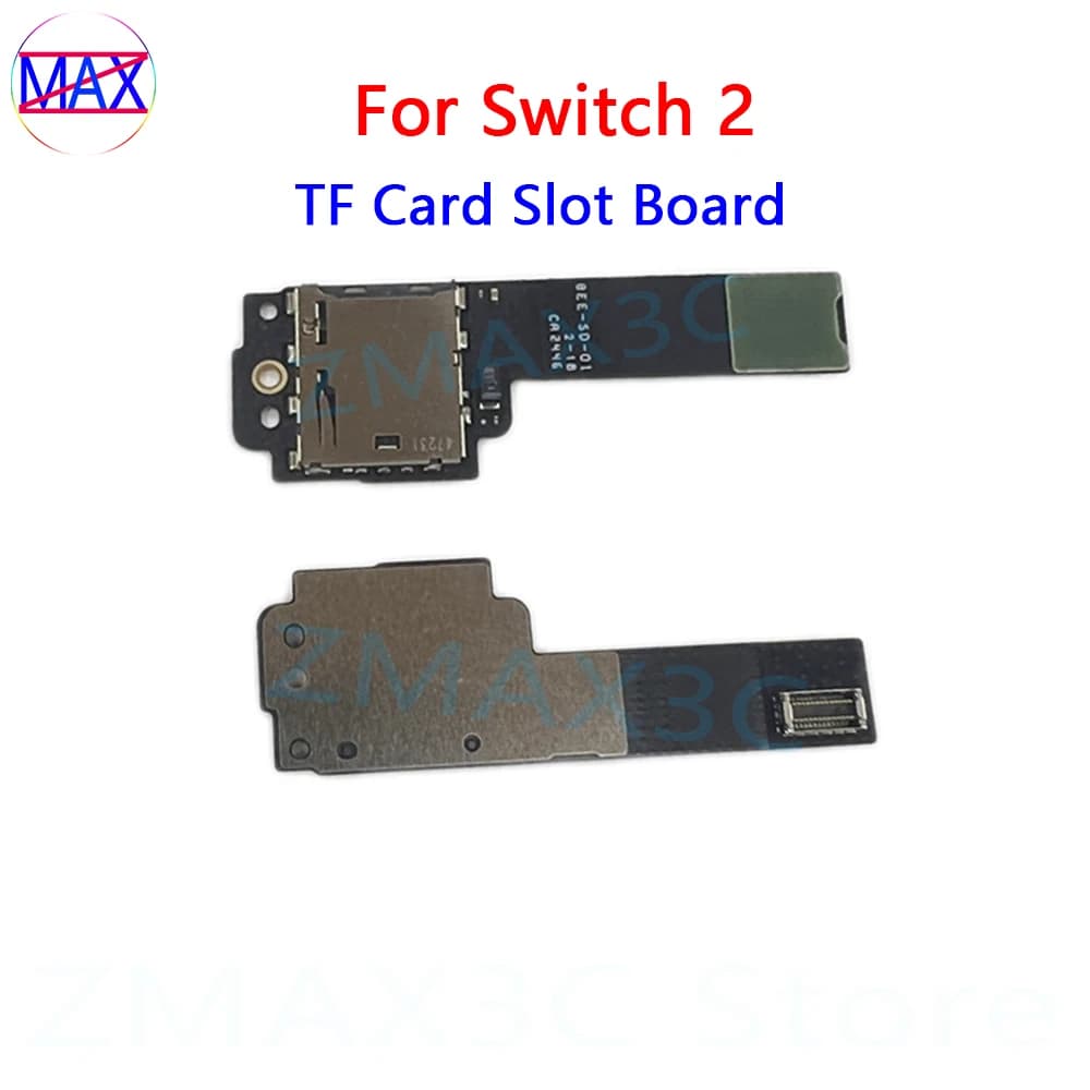 Slot per scheda TF originale con scheda PCB per Switch 2 Console Slot per scheda di memoria SD/TF Sostituzione per parti di riparazione host di gioco NS 2