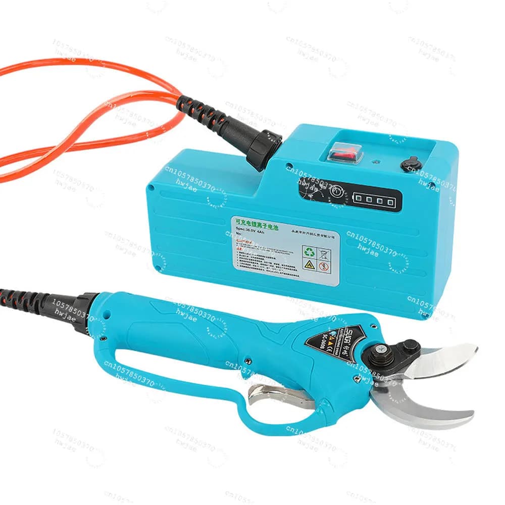 450W 4.5cm Large Diameter Electric Pruning Shears Plastic Plastic Pruning Lithium Battery Fruit Tree Scissors