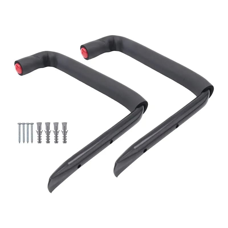 LNHF 2X Ganci per kayak resistenti da parete, supporti per kayak, ganci per canoa, kayak, garage, paddle board
