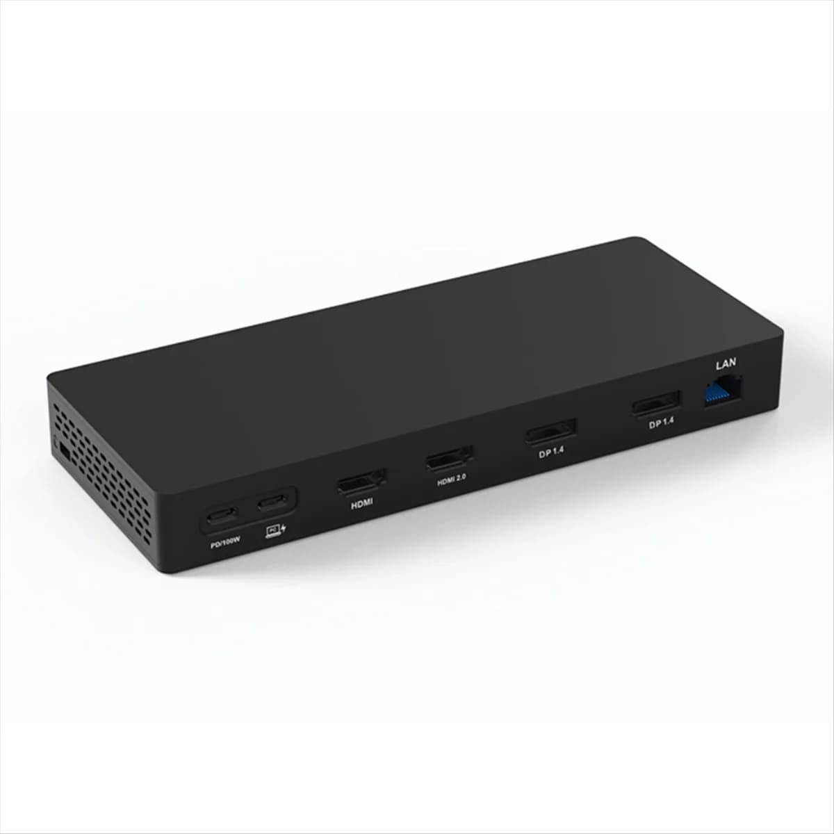 Docking station USB-C 14 in 1 A49T - Ricarica per laptop PD100W, compatibile 2DP e 2HDMI, per accessori per PC portatili