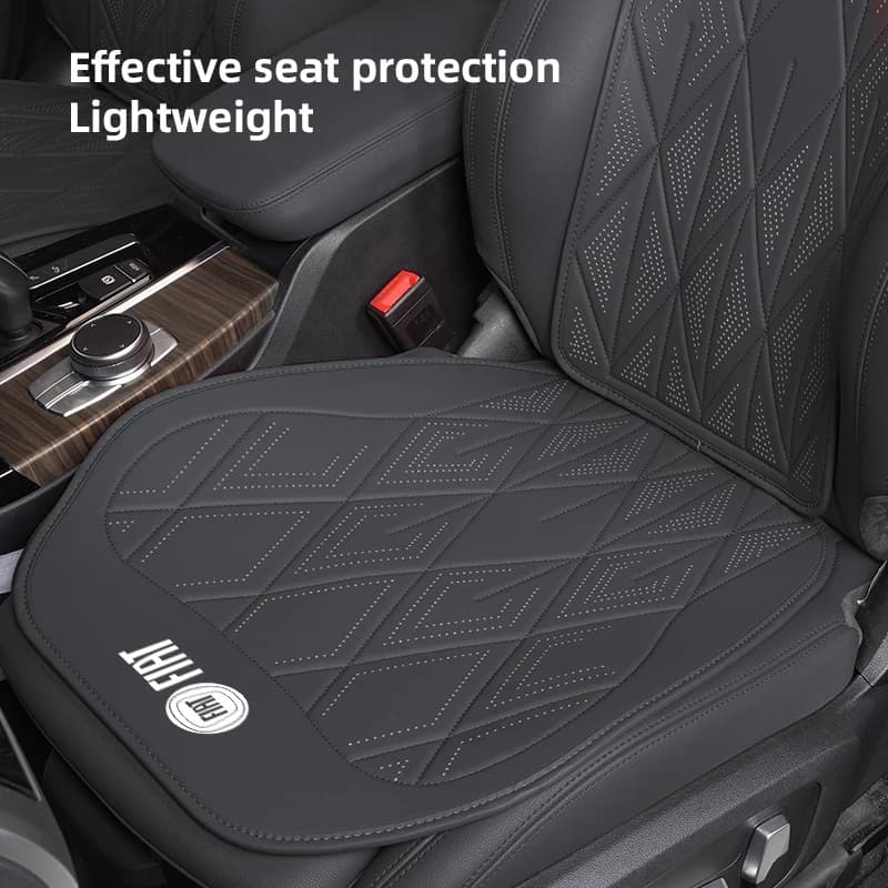 Set Cuscini per Sedile Auto Fiat, Supporto Lombare e Cuscino per Schiena, Compatibile con Doblo, Stilo, 500, Punto, Panda, Bravo, Ducato, Pondo FR, Abarth