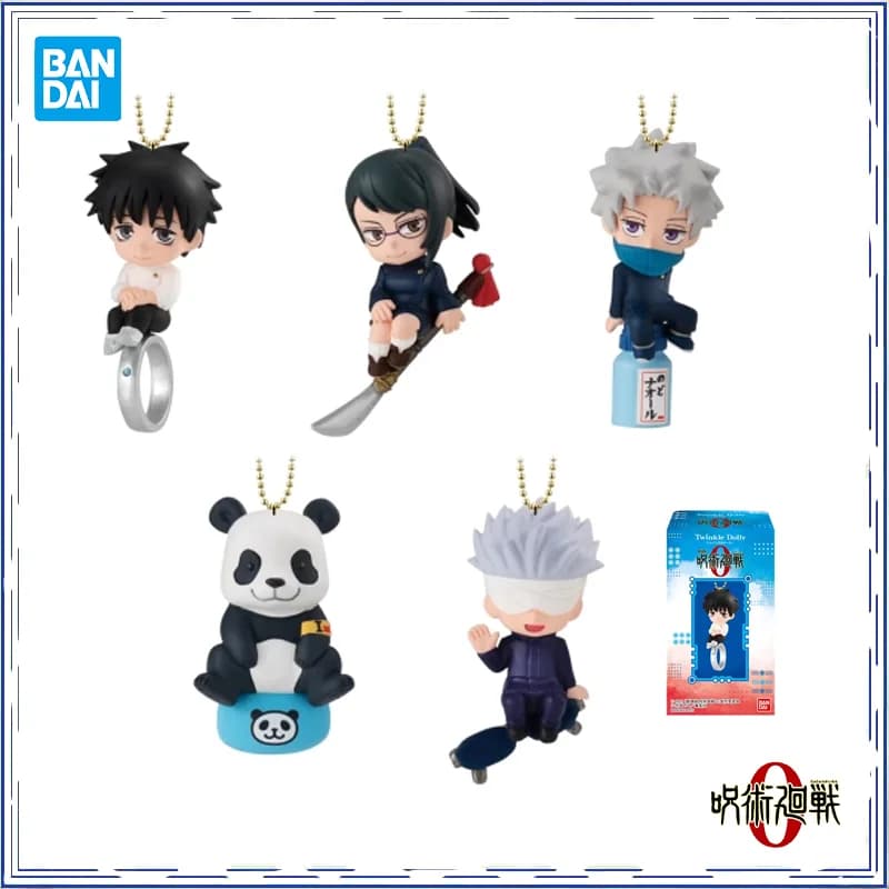 BANDAI Jujutsu Kaisen0 figure Satoru Gojo Key chain figure Twinkle Dolly anime Brand new genuine In shelf