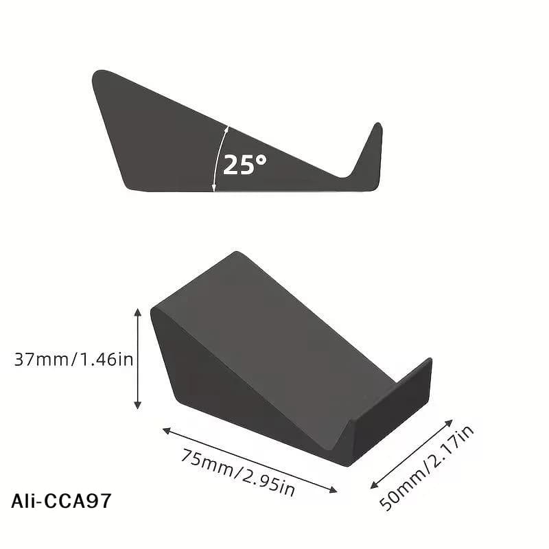 A Universal 2-piece soundbar stand, desktop monitor support, TV speaker, audio speaker support, adjustable feet, audio support