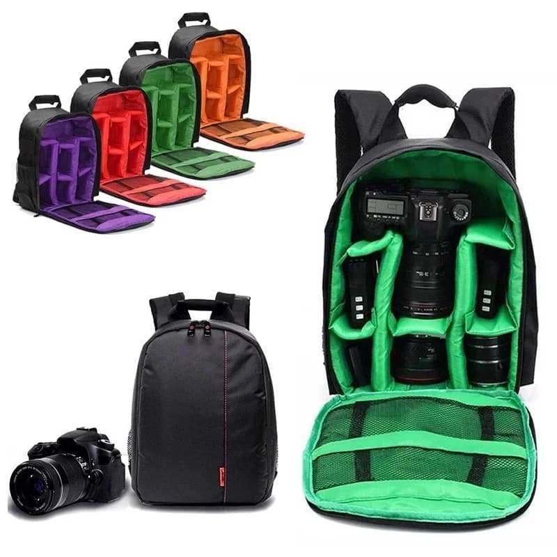 Multi-functional Outdoor Camera Backpack Video Digital Shoulder Camera Bag Waterproof Camera Photo Bag Case For DSLR Sony Nikon