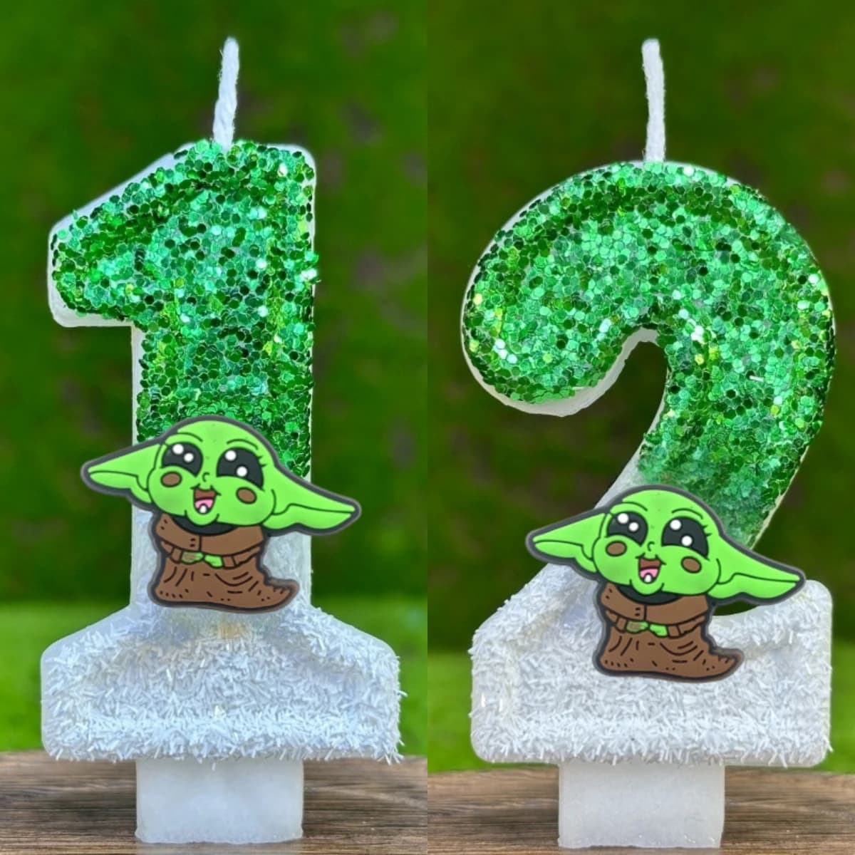 Candela digitale a forma di guerriero di Star Wars, numeri da 0 a 9, decorazioni per torte di compleanno per bambini, accessori per feste a tema cartoni animati e anime.