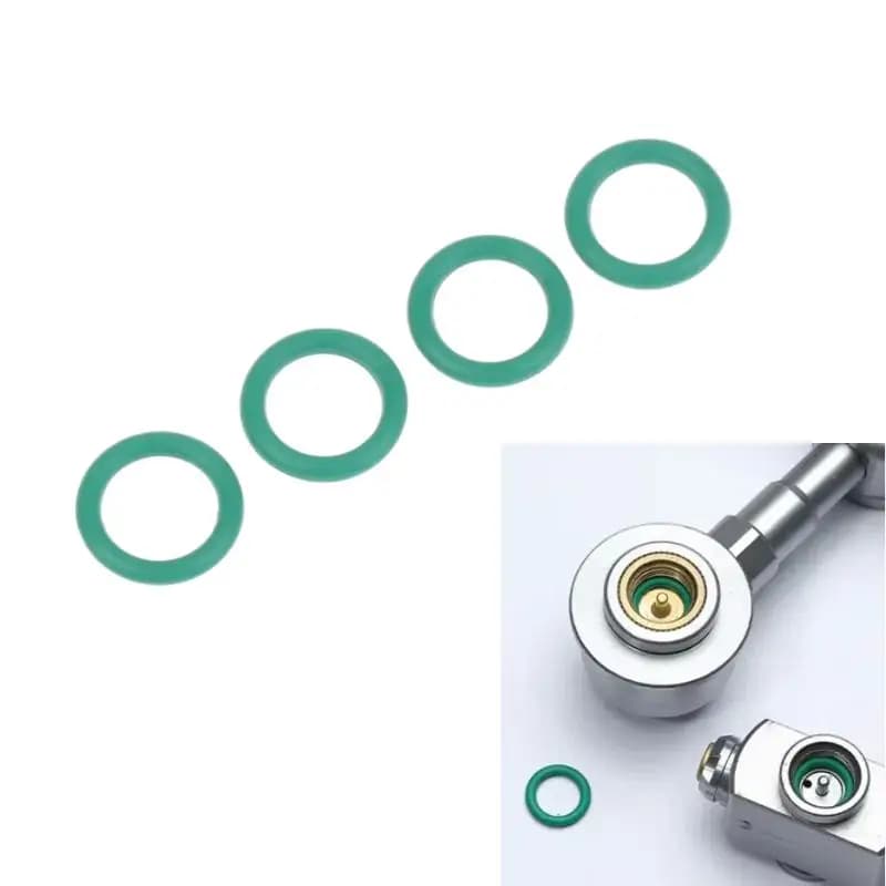 4 Pezzi OR-4P Anelli di Tenuta in Silicone per Adattatori Gas, O-Ring per Campeggio, Escursionismo, Accessori per Fornelli da Esterno